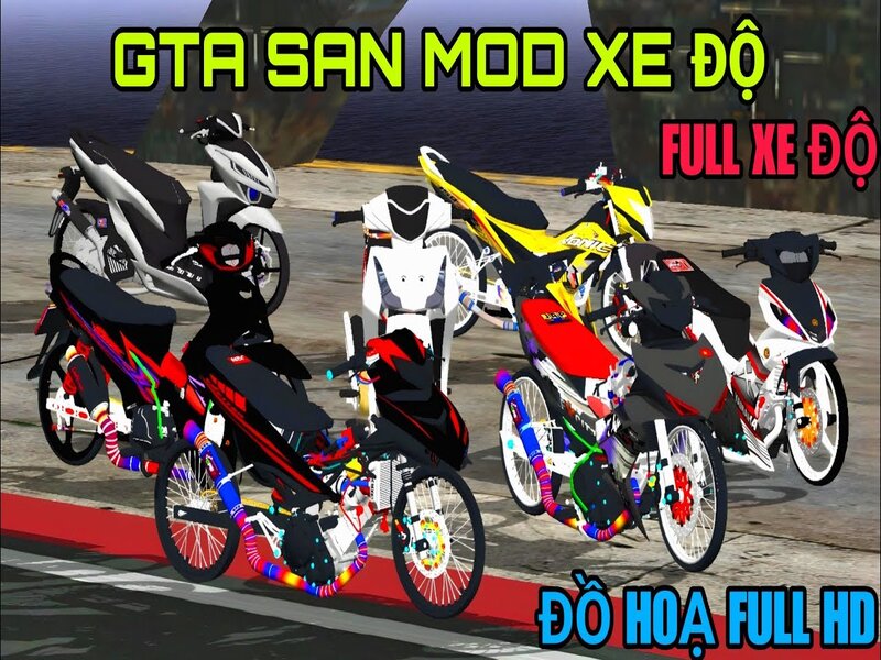 GTA San Mod Xe Độ Sở Hữu Đồ Họa Sắc Nét