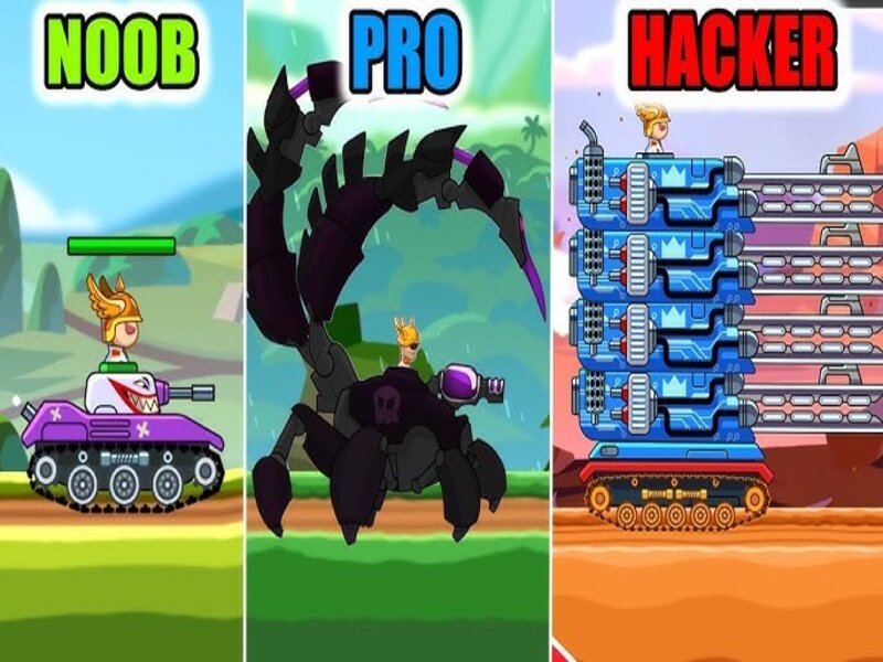 Hack Hills of Steel sở hữu tính năng hấp dẫn