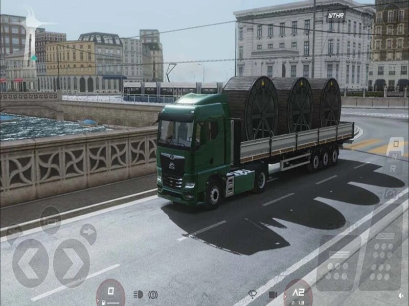Hack Truckers of Europe 3 có đồ họa chân thực và đẹp mắt