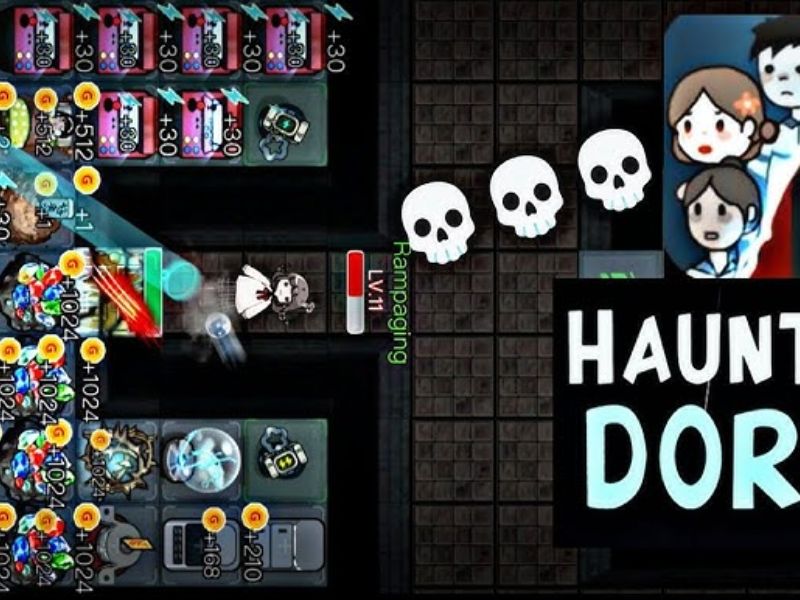 Màn chơi đa dạng Của Haunted Dorm Hack