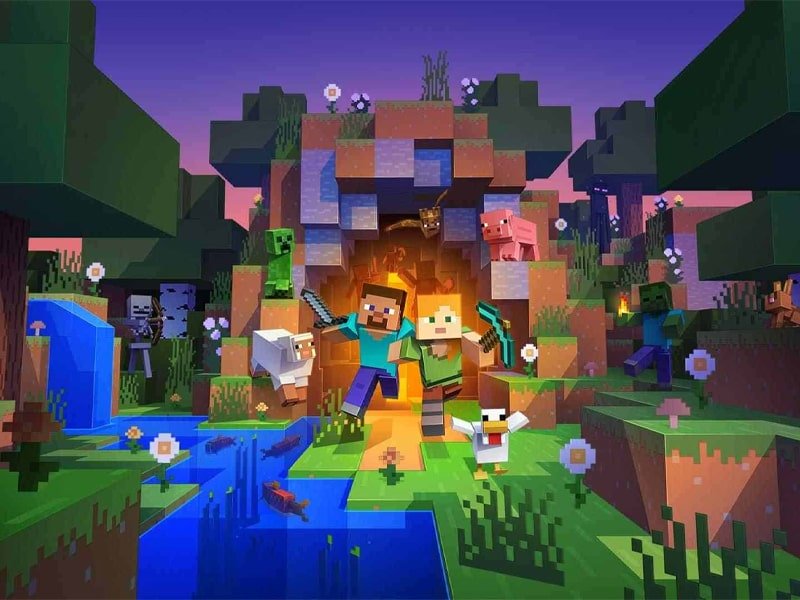 Minecraft 1.21 APK mod tăng sát thương vũ khí
