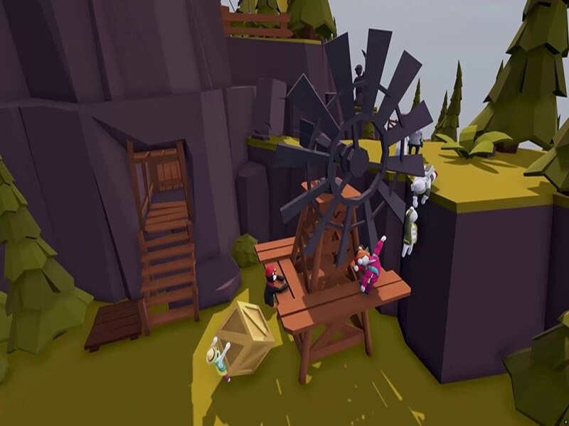 Human Fall Flat Apk đòi hỏi sự sáng tạo từ người dùng
