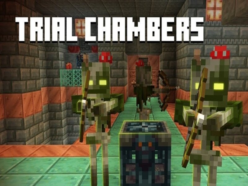 Cách Tải Minecraft 1.21 Miễn Phí Cho Android 2 Cấu trúc Trial Chambers trong Minecraft 1.21
