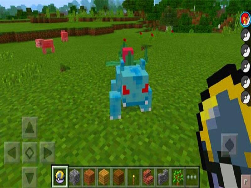 Mod PIXELMON for MCPE cho phép bạn bắt Pokemon như trong game gốc