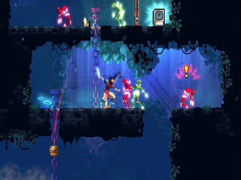 Sử dụng tối ưu vũ khí trong Dead Cells Apk