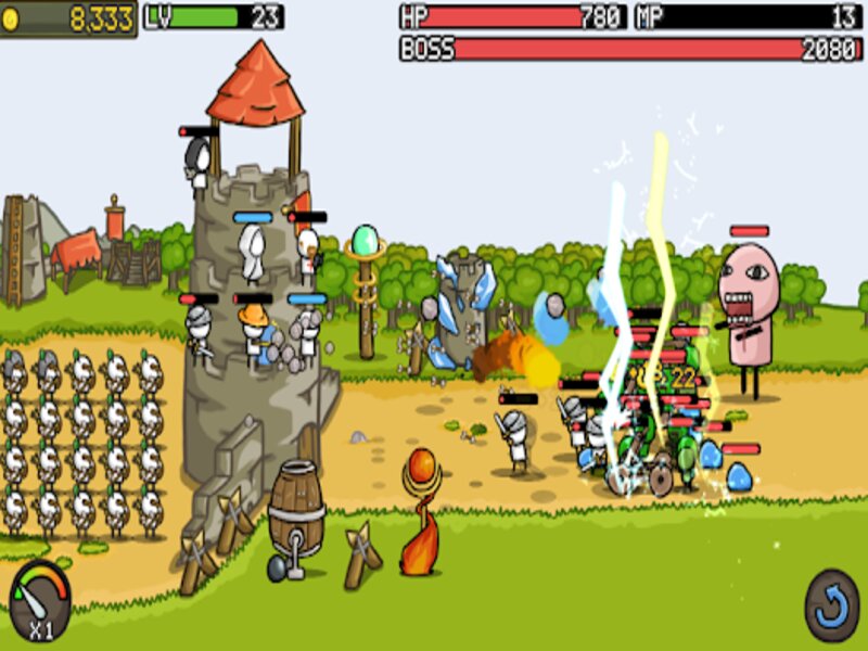 Một số thủ thuật trong Hack Grow Castle