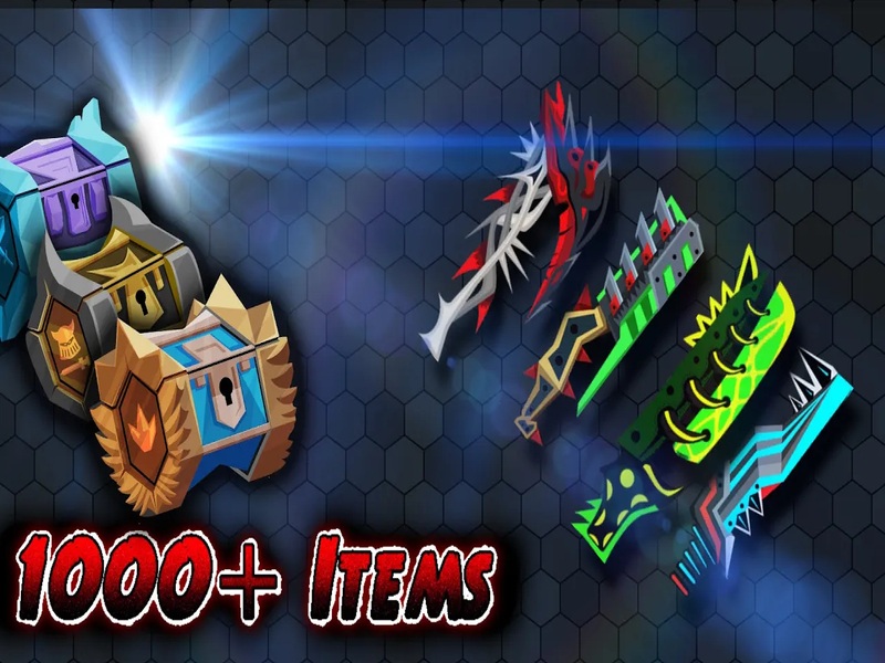 Skin đa dạng trong hack Evowars io