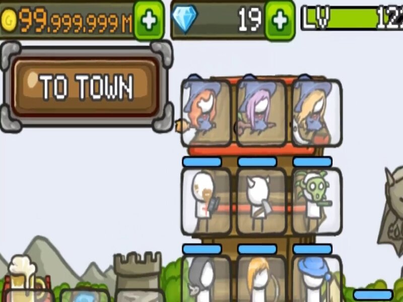 Những tính năng mod có trong Hack Grow Castle