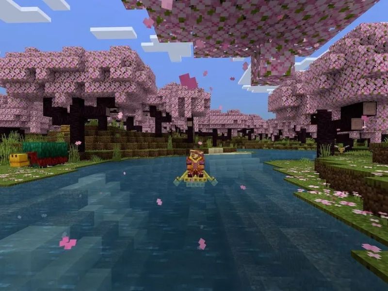 Chế tạo thuyền trong Minecraft Modpure 1.19.2 Tiếng Việt