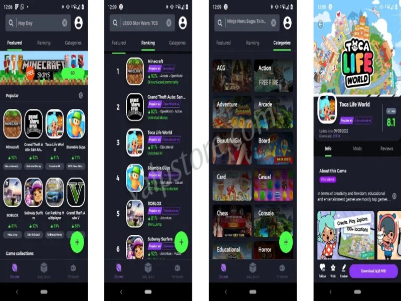 Nhiều phiên bản Mod trong Jojoy Apk
