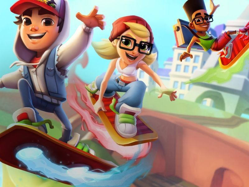 Subway Surfers Hệ thống nhân vật phong phú 