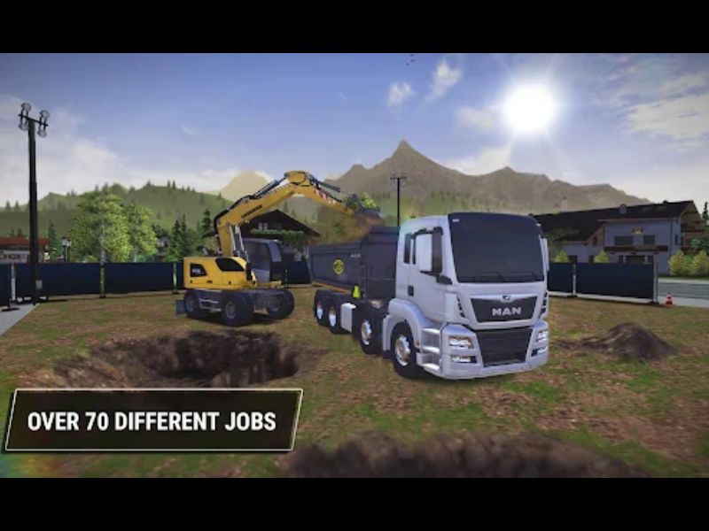 Construction Simulator 3 Hơn 70 nhiệm vụ hợp đồng trong trò chơi