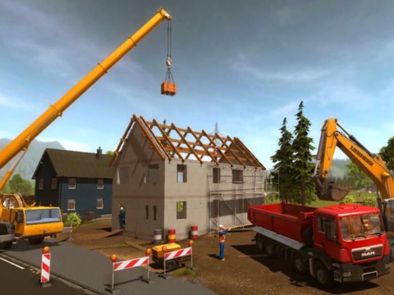 Construction Simulator 3 Trở thành ông chủ công ty xây dựng