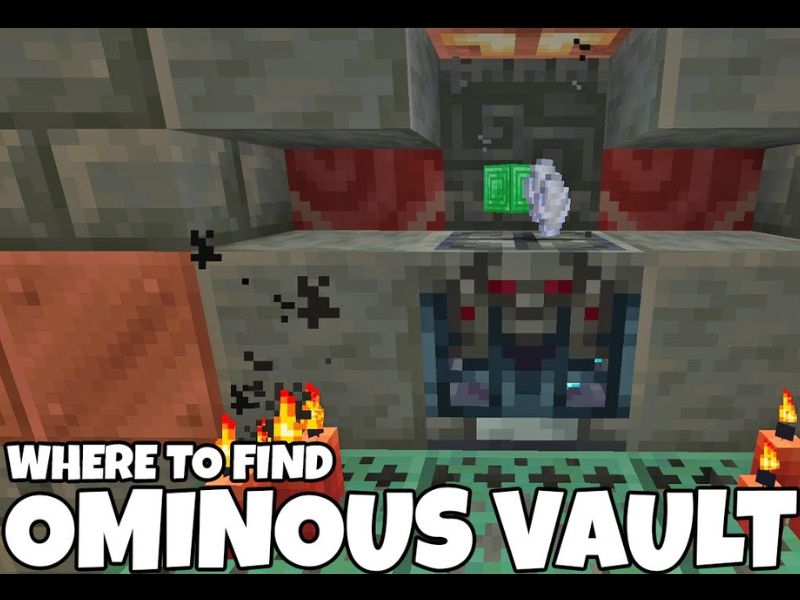 Minecraft 1.21.1 Cần sở hữu chìa khóa hiếm để giải phong ấn Ominous Vault