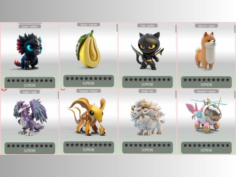 Animash Kho sinh vật khổng lồ – hơn 100 loài khác nhau