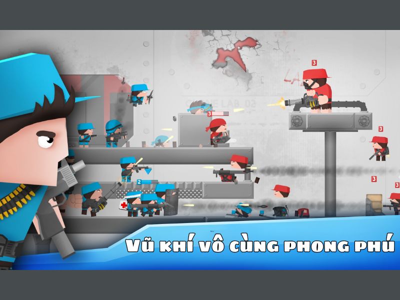 Clone Armies Vũ khí vô cùng phong phú