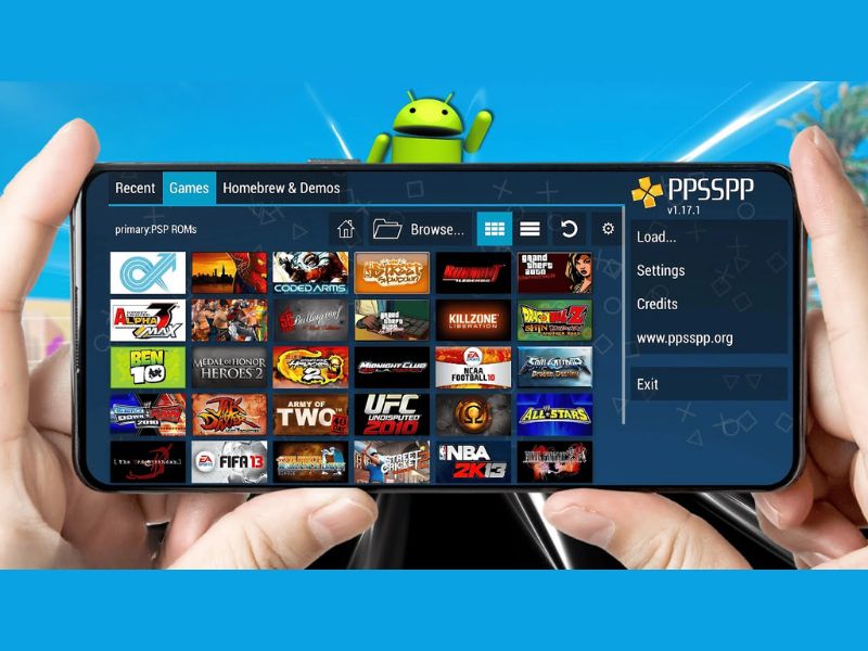 PPSSPP Gold Apk Chơi game PSP ở độ phân giải cao