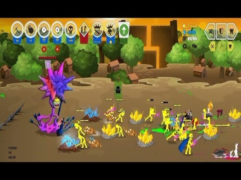 Tải Hack Stick War Saga (Mod Menu, Vô Hạn Tiền) v2025.4.2136 2 Stick War Saga Chiến đấu chiến thuật theo thời gian thực