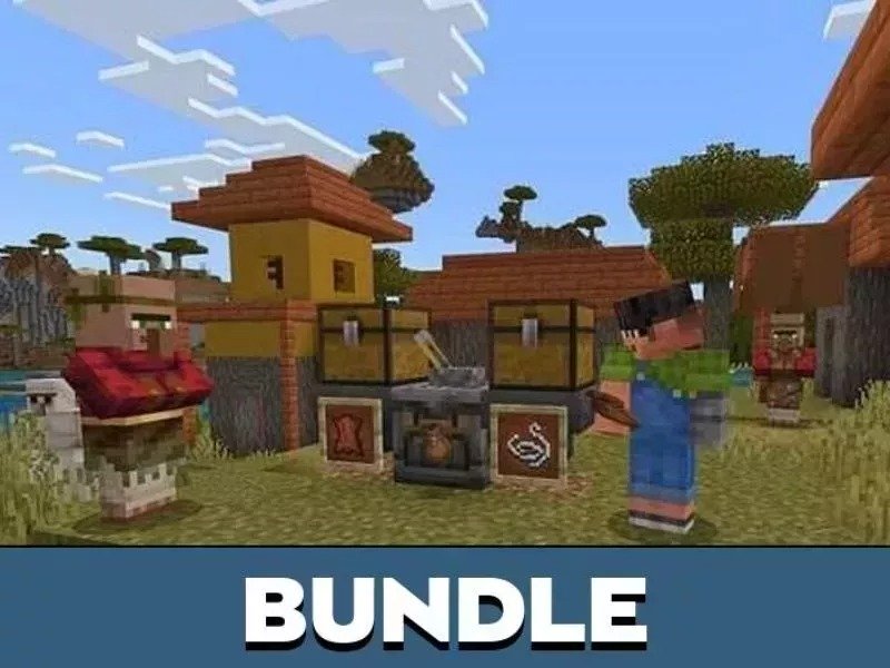 Minecraft Patch 1.21.44 Tính Năng Bundles