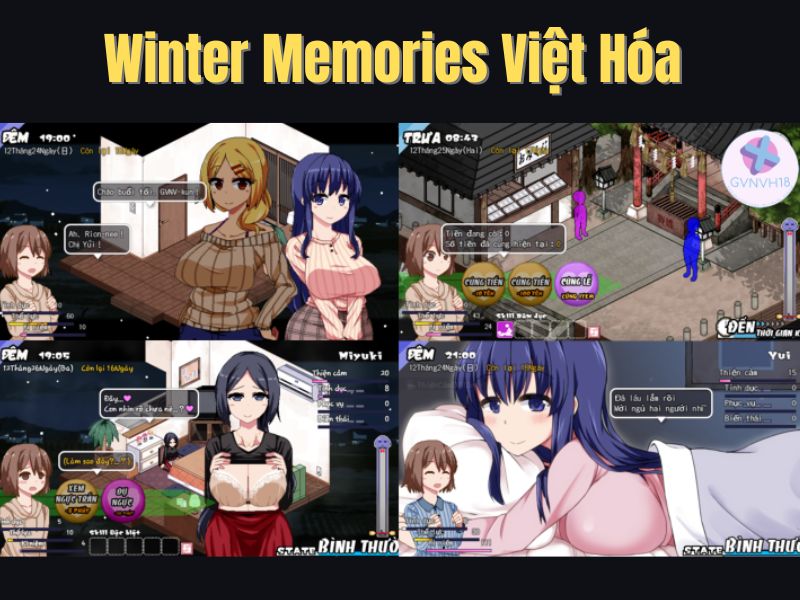 Tải Winter Memories Apk (Việt Hóa) v2.14 Miễn Phí 4 Trải Nghiệm Tính Năng Winter Memories Việt Hóa