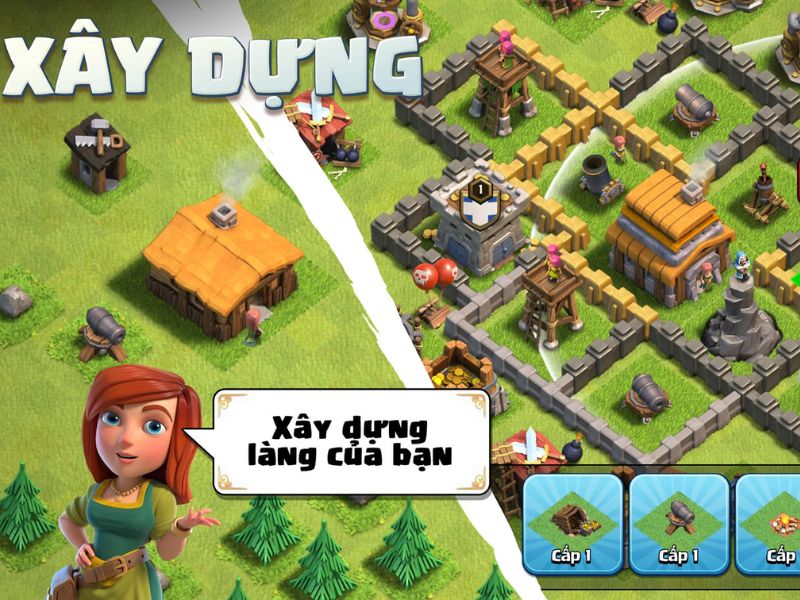 Clash Of Clan Xây Dựng Làng Và Quy Hoạch Công Trình Thông Minh 