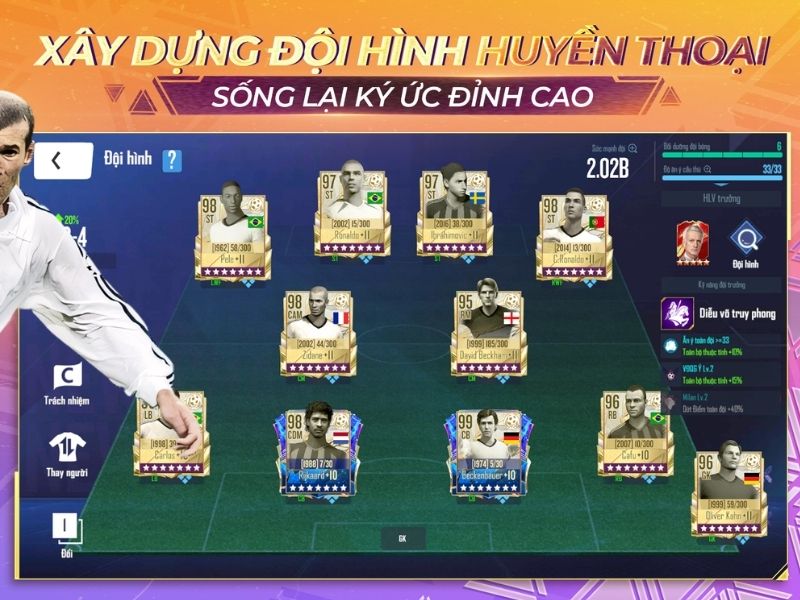Football Pro VTC Chiến Thuật Linh Hoạt – Đội Hình Theo Phong Cách Riêng