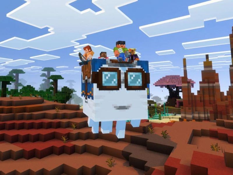 Tải Minecraft 1.21.93 Apk Miễn Phí Cho Android 2 Minecraft 1.21.93 Apk Sinh vật Happy Ghast