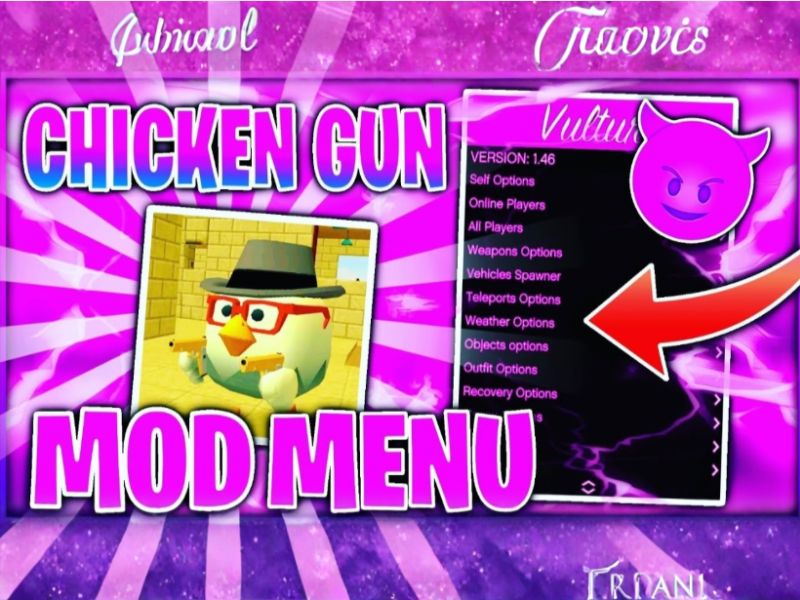 Chicken Gun Mod Menu