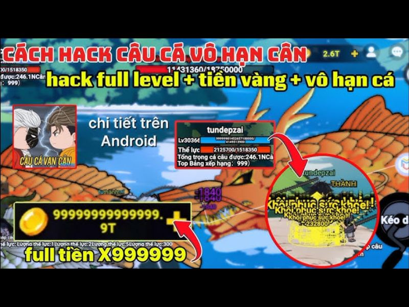 Tải Hack Câu Cá Vạn Cân (MOD Menu, Vô Hạn Tiền, Tài Nguyên) v2.0.3 2 Hack Câu Cá Vạn Cân Mang Lại Trải Nghiệm Gì Mới Cho Người Chơi?