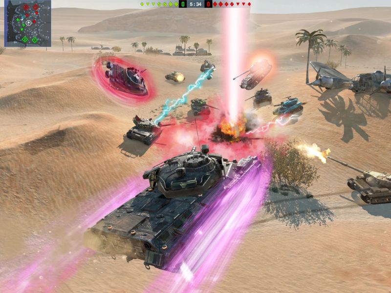Tải Hack World Of Tanks Blitz Mod Apk (Full Tiền, Menu) v11.15.0.394 3 World Of Tanks Blitz Đồ họa