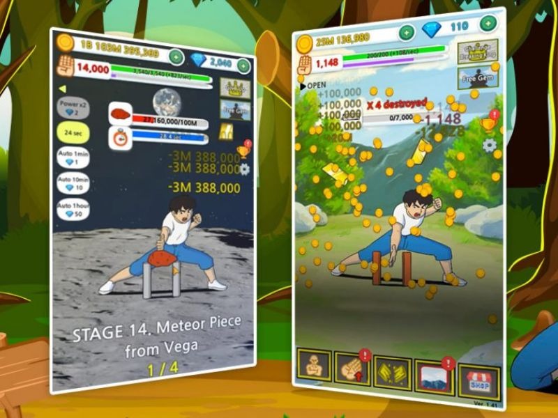 Màn chơi đa dạng trong Tap Tap Breaking Funnymod
