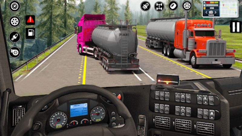 Tham gia chế độ nhiều người chơi cực hấp dẫn trong Hack Truck Simulator Ultimate Mod APK