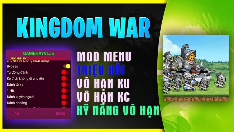 Tính Năng Nổi Bật Hỗ Trợ Mạnh Mẽ Từ Phiên Bản Hack Kingdom War
