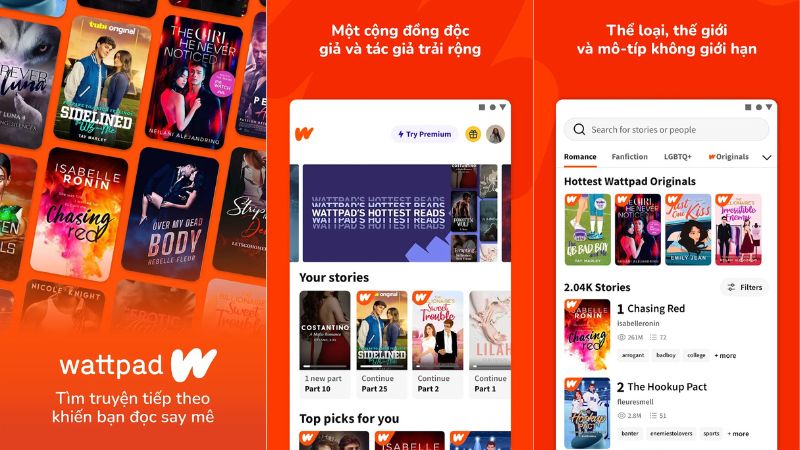 Wattpad Khám Phá Và Trải Nghiệm Các Tác Phẩm Từ Các Tác Giả Nổi Tiếng