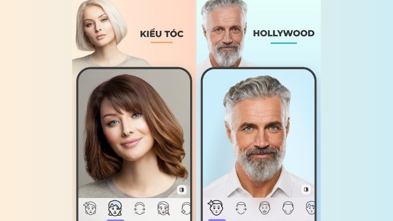 Tải FaceApp Pro Apk v12.8.3 Miễn Phí Cho Android 2 FaceApp Pro Apk Thay Đổi Kiểu Tóc & Màu Tóc Chỉ Trong Vài Giây