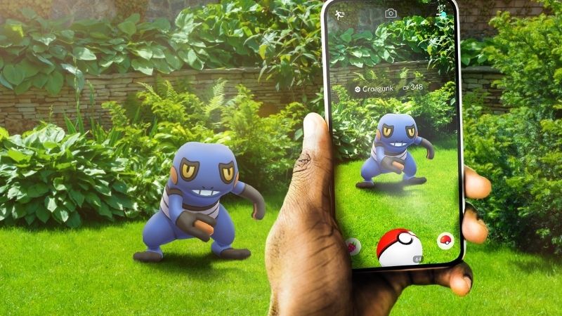 Tải Pokemon Go Apk v0.399.1 Mới Nhất Cho Android 2 Pokemon Go Apk Đồ họa 3D sắc nét hòa quyện cùng không gian thực tế