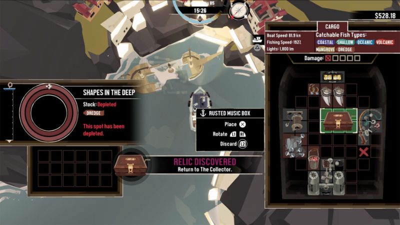 Tải Dredge APK (MOD Việt Hóa) v1.5.18 Miễn Phí Cho Android 2 Nâng Cấp Tàu Thuyền Vươn Khơi Trong Dredge APK