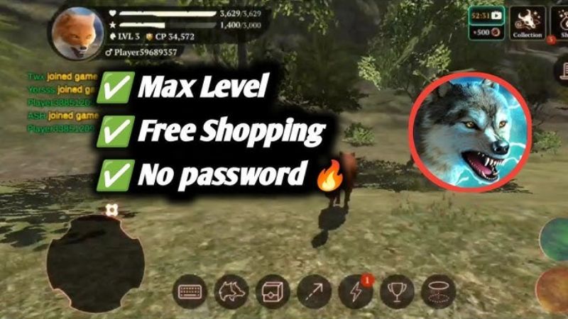 Tải Hack The Wolf (Vô Hạn Tiền, Mua Sắm Miễn Phí) V4.3.0 4 Các Tính Năng Nâng Cao Của Phiên Bản The Wolf MOD APK