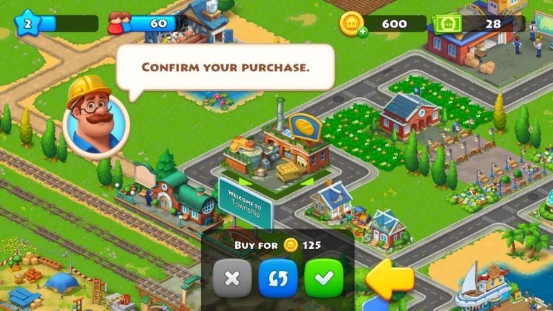Đồ Họa 3D Với Màu Sắc Tươi Sáng Và Sống Động Trong Hack Township