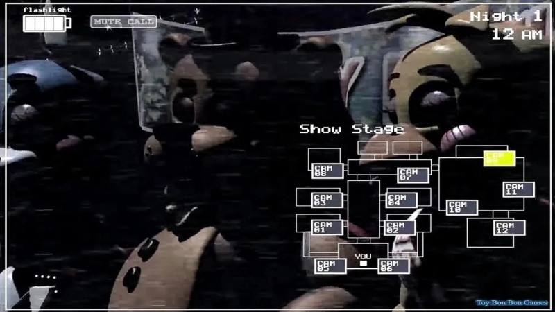 Tải Five Nights at Freddy's 2 APK v2.0.7 Miễn Phí Cho Android 3 Five Nights at Freddy's 2 APK khi robot tiến vào phòng bảo vệ