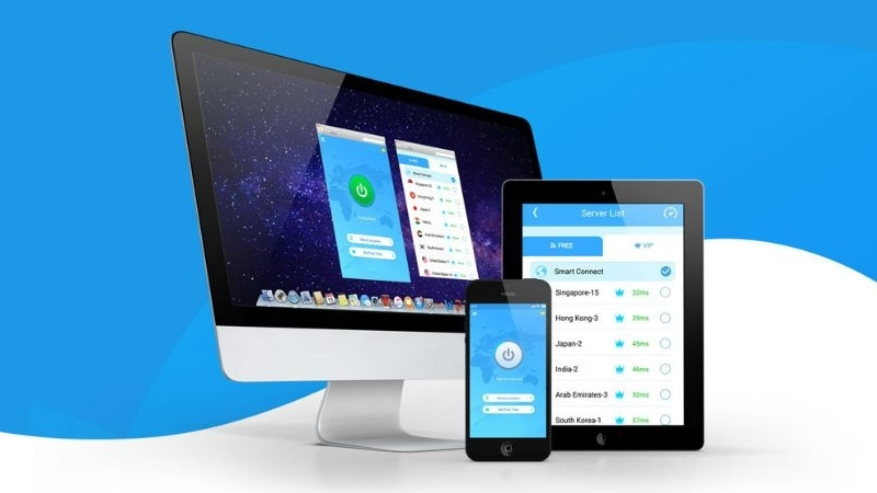 Tải Speedy Quark VPN APK v2.2.4 Miễn Phí Cho Android 3 Speedy Quark VPN APK hiển thị máy chủ VPN đang kết nối